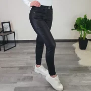 USNJENE PUSH UP HLAČE F002 - slika 2