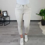 ELEGANTNE 7/8 HLAČE 3A506 BEŽ - slika 3