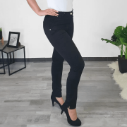 ELEGANTNE HLAČE DENISA 10386 ČRNE