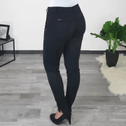 ELEGANTNE HLAČE DENISA 10386 ČRNE - slika 3