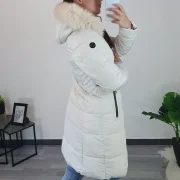 PLAŠČ 2257 BELA - slika 2