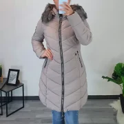 PLAŠČ P22-6662 BEŽ - slika 4