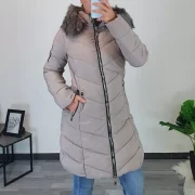 PLAŠČ P22-6662 BEŽ