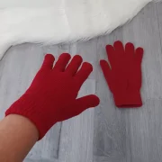 ŽENSKE ROKAVICE GL-58090 RDEČA