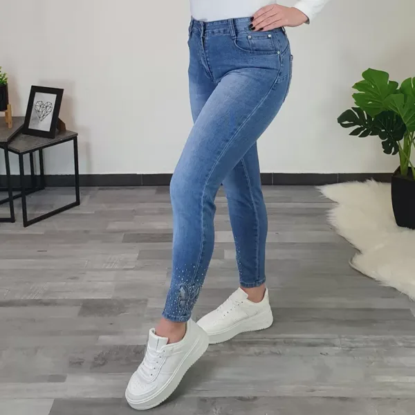 7/8 PUSH UP JEANS A6211
