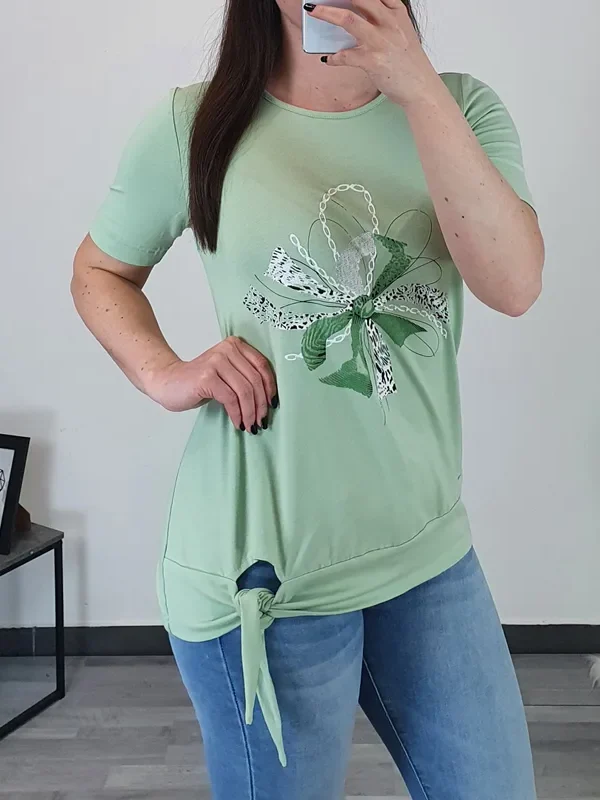 MAJICA ILONA PISTACIJA