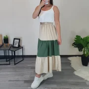 OBLEKA 90209 OLIV - slika 2