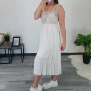 OBLEKA 7691 BEŽ - slika 2