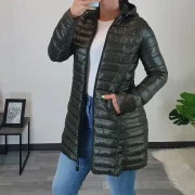 PLAŠČ 22037 OLIV - slika 3