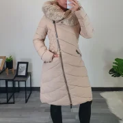 PLAŠČ OB238030 ROZA