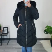 PLAŠČ P3-6032 ČRN - slika 2