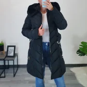 PLAŠČ P3-6032 ČRN - slika 3