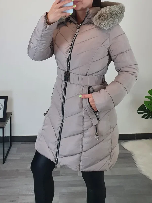 PLAŠČ P3-6032 BEŽ