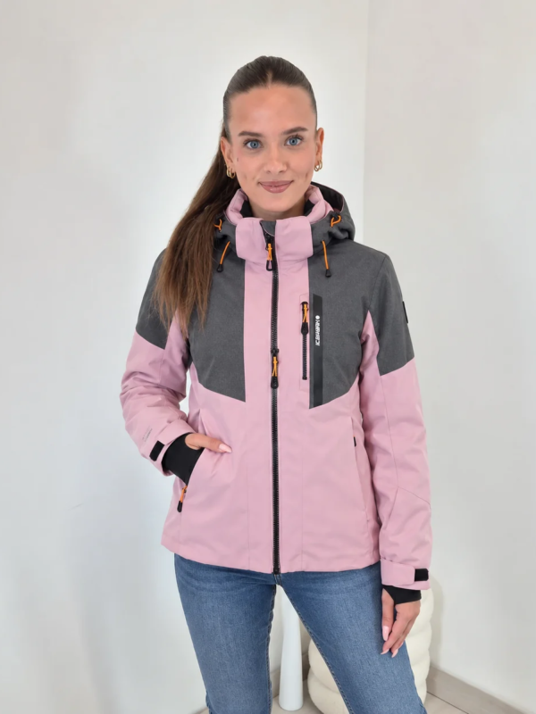 ICEPEAK FAENZA ŽENSKA BUNDA ROZA