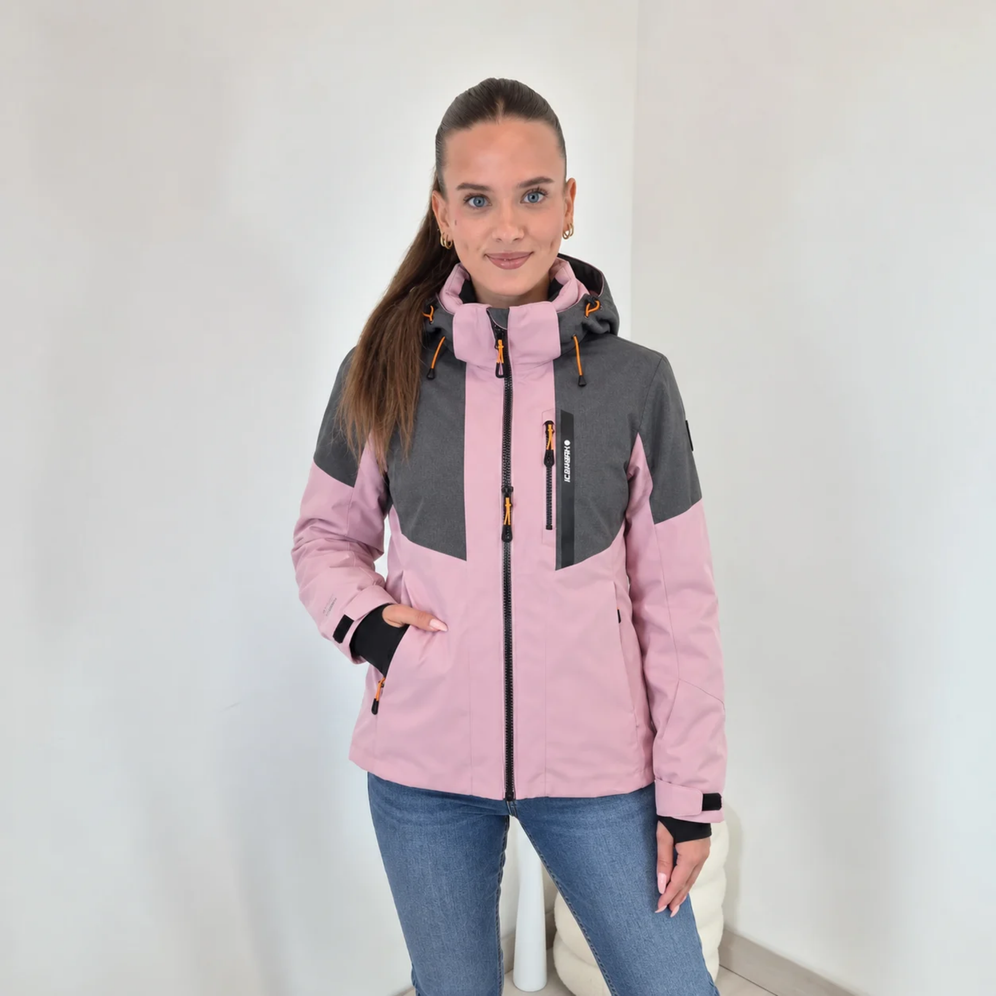 Izdelek brez naslova (77) ICEPEAK FAENZA ŽENSKA BUNDA ROZA