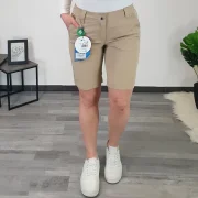 LUHTA ŽENSKE 3/4 POHODNE HLAČE ESPHOLM BEŽ - slika 2