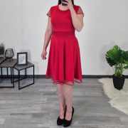 OBLEKA VIVIAN RDEČA - slika 3