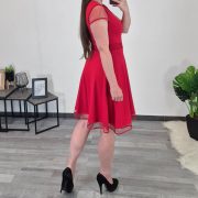 OBLEKA VIVIAN RDEČA - slika 2