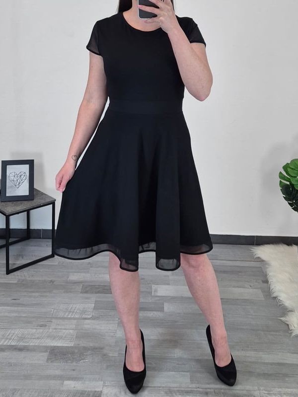 OBLEKA VIVIAN ČRNA