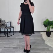 OBLEKA VIVIAN ČRNA - slika 4
