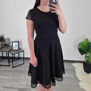 OBLEKA VIVIAN ČRNA - slika 3