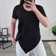 MAJICA RIANA ČRNA - slika 2