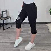 ŠPORTNE HLAČE LENA 3/4 ČRNE  NAPAPČNA!!!!!!!!!!!!!!!!! - slika 3