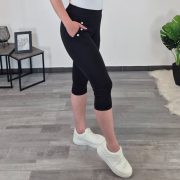 ŠPORTNE HLAČE TICIJA 3/4 ČRNE - slika 4