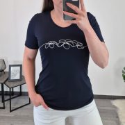 MAJICA SIA TEMNO MODRA - slika 2