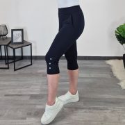 ŠPORTNE HLAČE TICIJA 3/4 TEMNO MODRE - slika 2