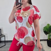 MAJICA 13972 RDEČA - slika 2