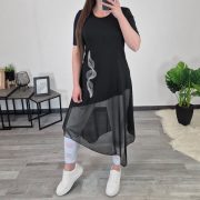 TUNIKA NOELA ČRNA - slika 2