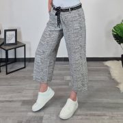 HLAČE KATE 174500 Kenny S. 7/8 ČRNO BELE - slika 3