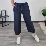 7/8 HLAČE 64016 TEMNO MODRE