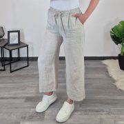 7/8 HLAČE 64016 BEŽ - slika 3