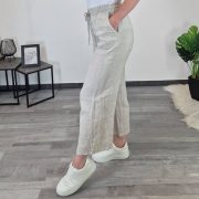 7/8 HLAČE 64016 BEŽ - slika 2