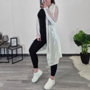 PLAŠČ MILANA BELA