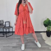 OBLEKA 3440 ORANŽNA