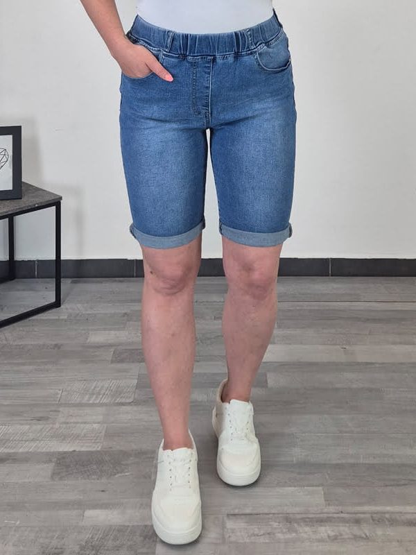 KRATKE JEANS HLAČE MG5103