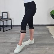 PAJKICE AZURA 3/4 ČRNE