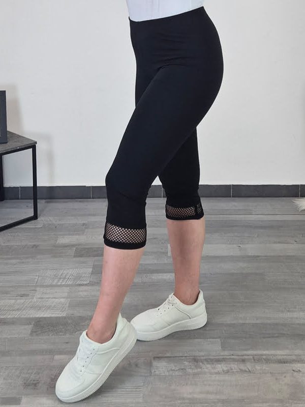 PAJKICE AZURA 3/4 ČRNE