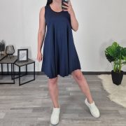 OBLEKA 1746 TEMNO MODRA - slika 2