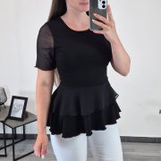 MAJICA SIENA ČRNA - slika 2