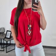 BLUZA 30563 RDEČA