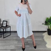 OBLEKA 19186 BELA - slika 2