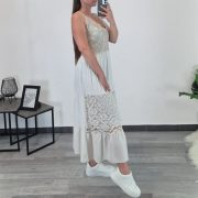 OBLEKA 90687 BEŽ - slika 2