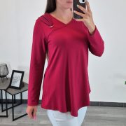 MAJICA LOPI BORDO - slika 2