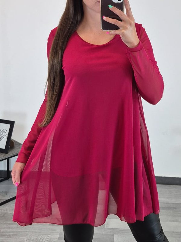 TUNIKA ELSKA BORDO