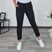 7/8 HLAČE 5567 ČRNE