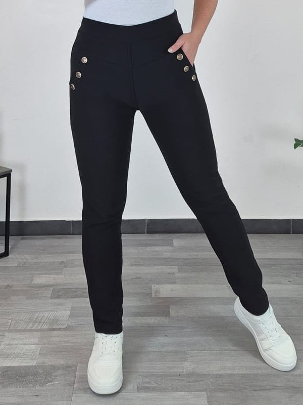 KOSMATENE PAJKICE G793 ČRNE